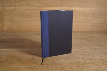 Preview: notizbuch blau schwarz papeterie schreibweise
